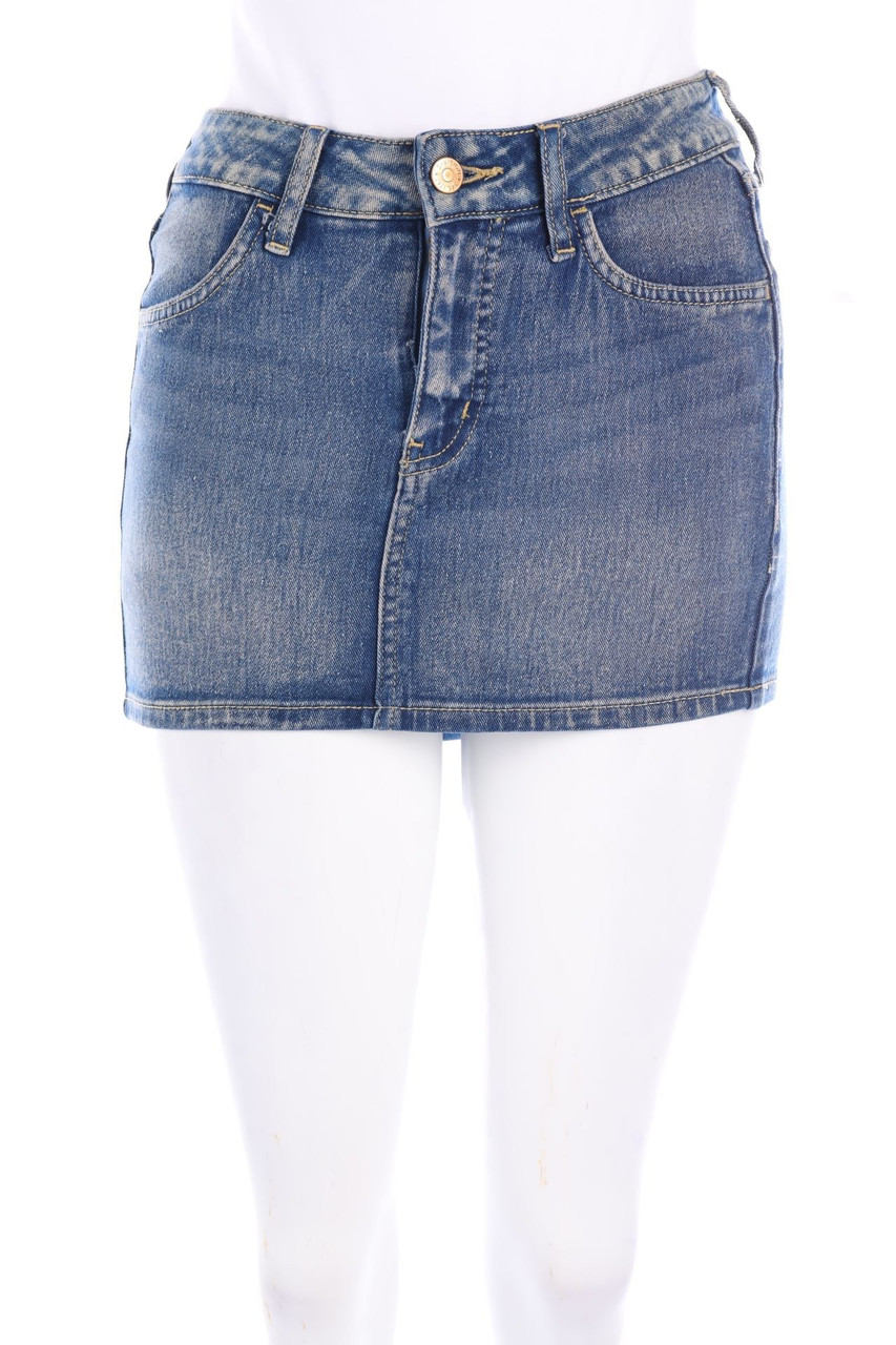 H&M DIVIDED - Mini-Jeansrock - D 34