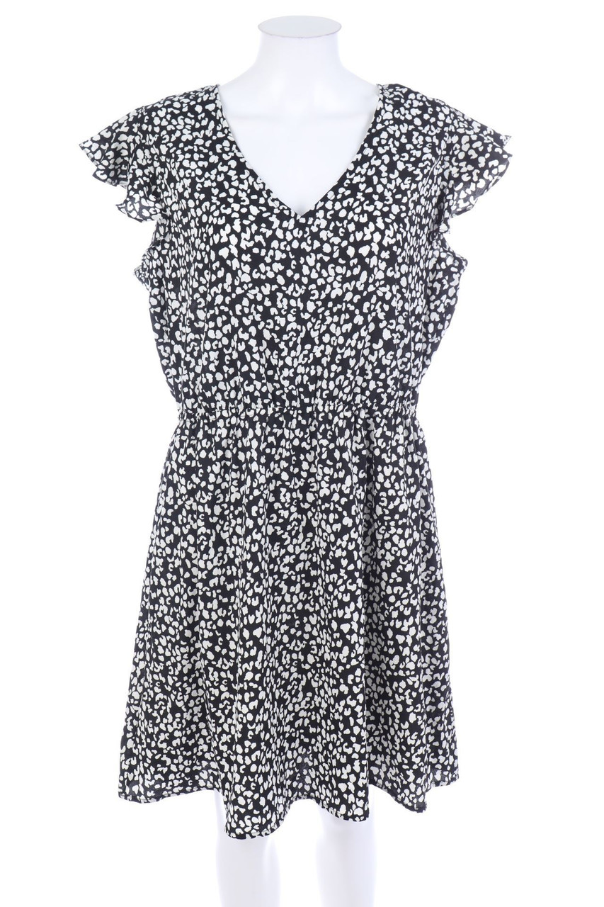 C&A - Volants-Kleid mit Gummizug - D 44