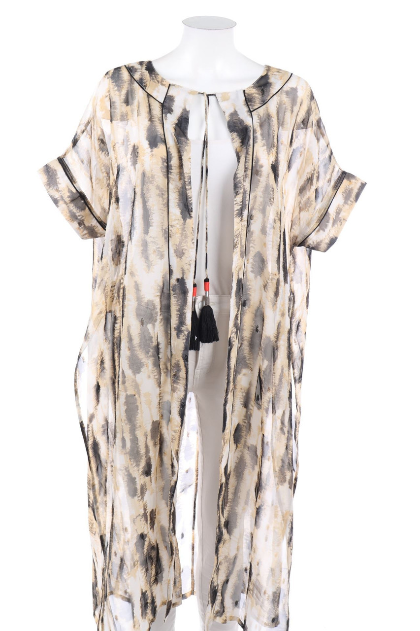 RELIGION - Print-Kimono with Tassels - M