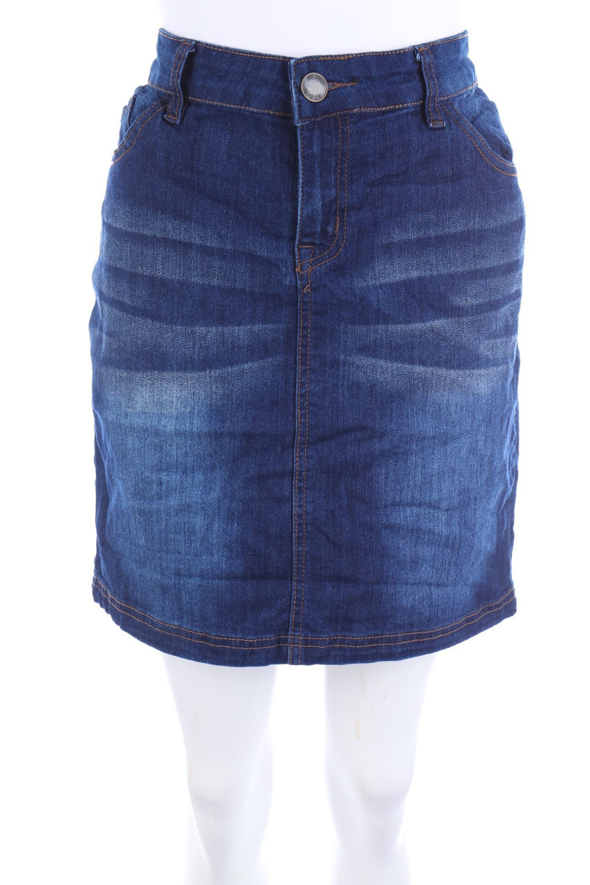 No Label - Denim Mini Skirt - M