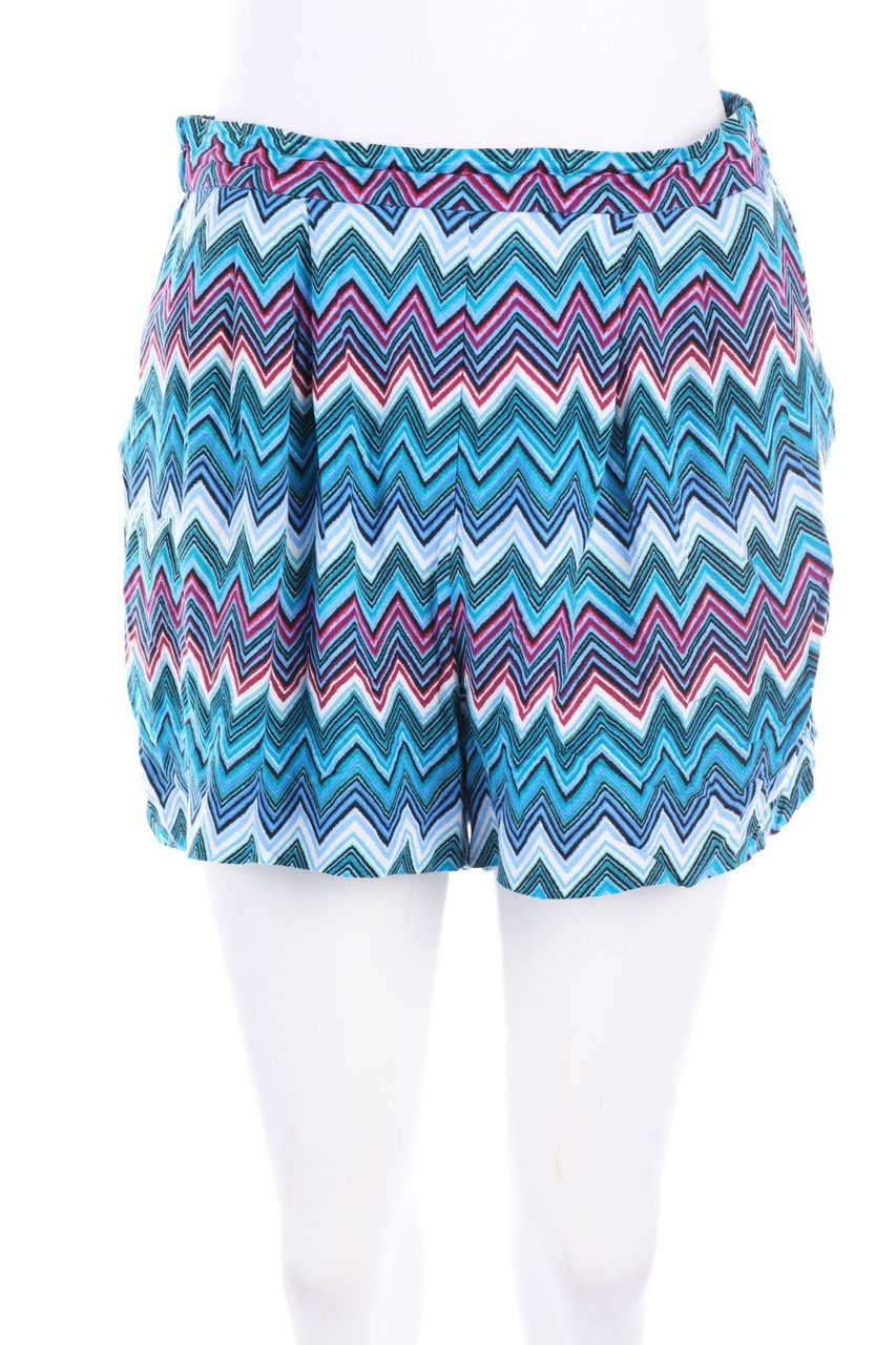 No Label - Shorts with Zig Zag Pattern - W28
