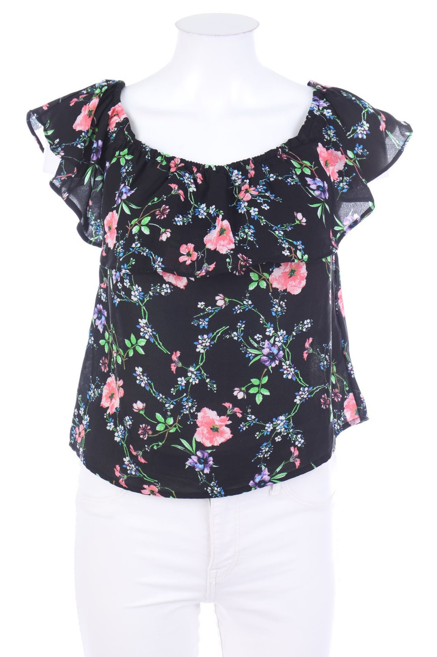 TALLY WEiJL - Volants-Off-the-shoulder blouse - S