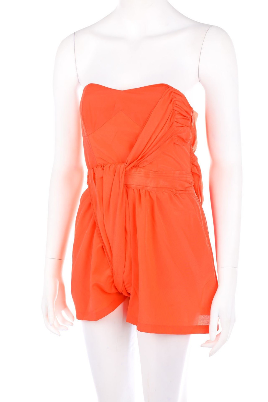 asos - Playsuit mit Drapierung - D 34
