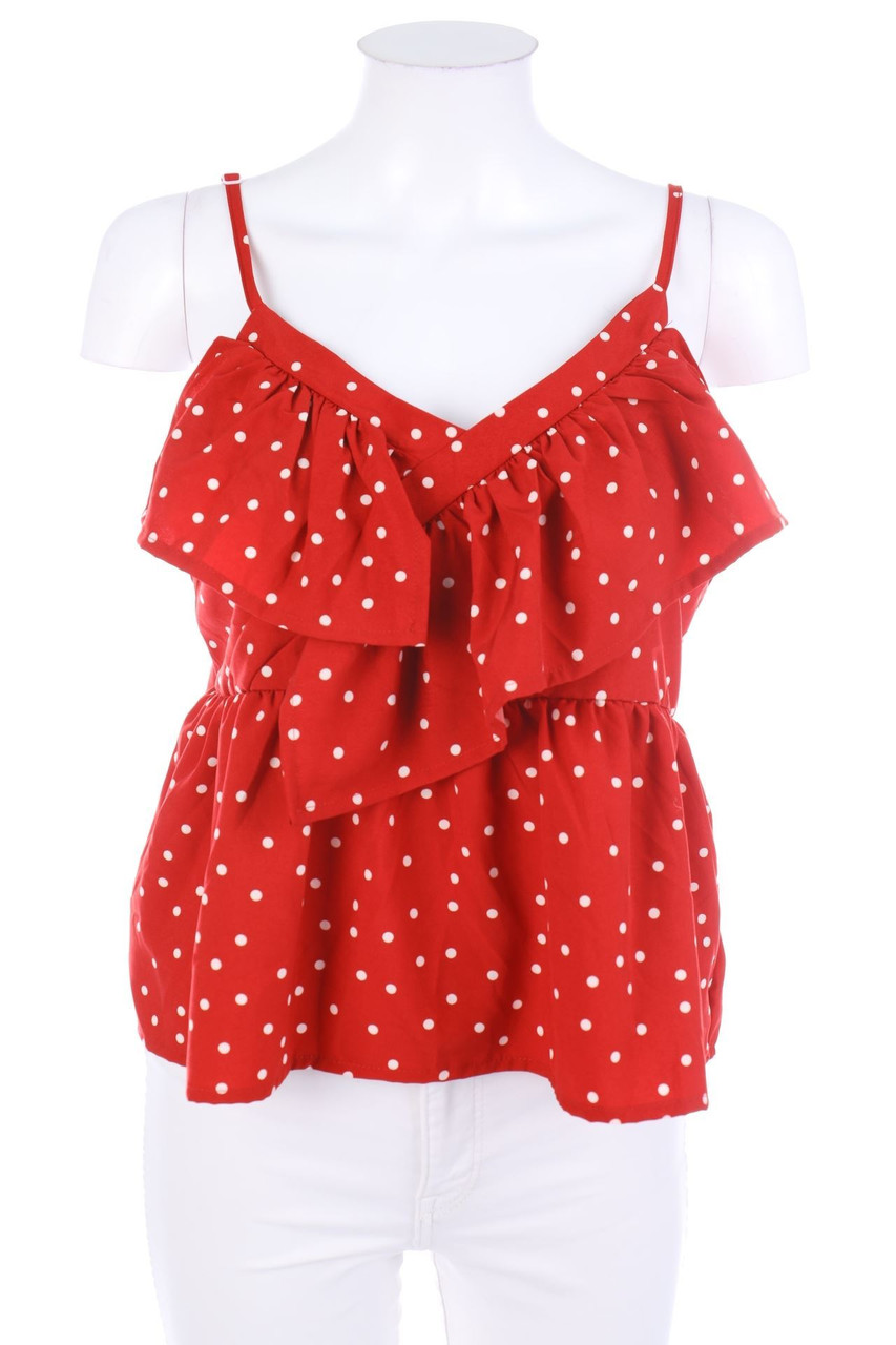 SHEIN - Crop-Top mit Punkten - S