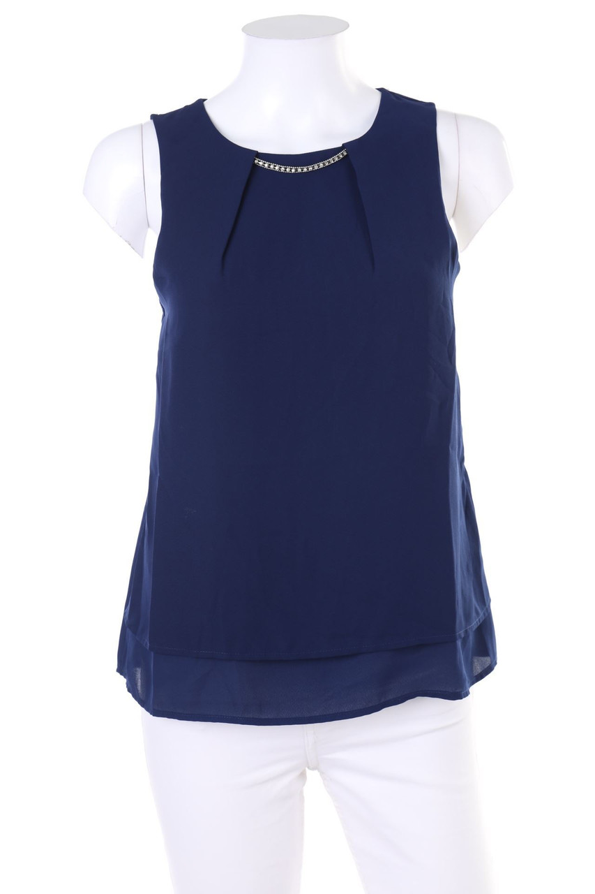 ANNA FIELD - Blouse Top, Layer Look - D 36