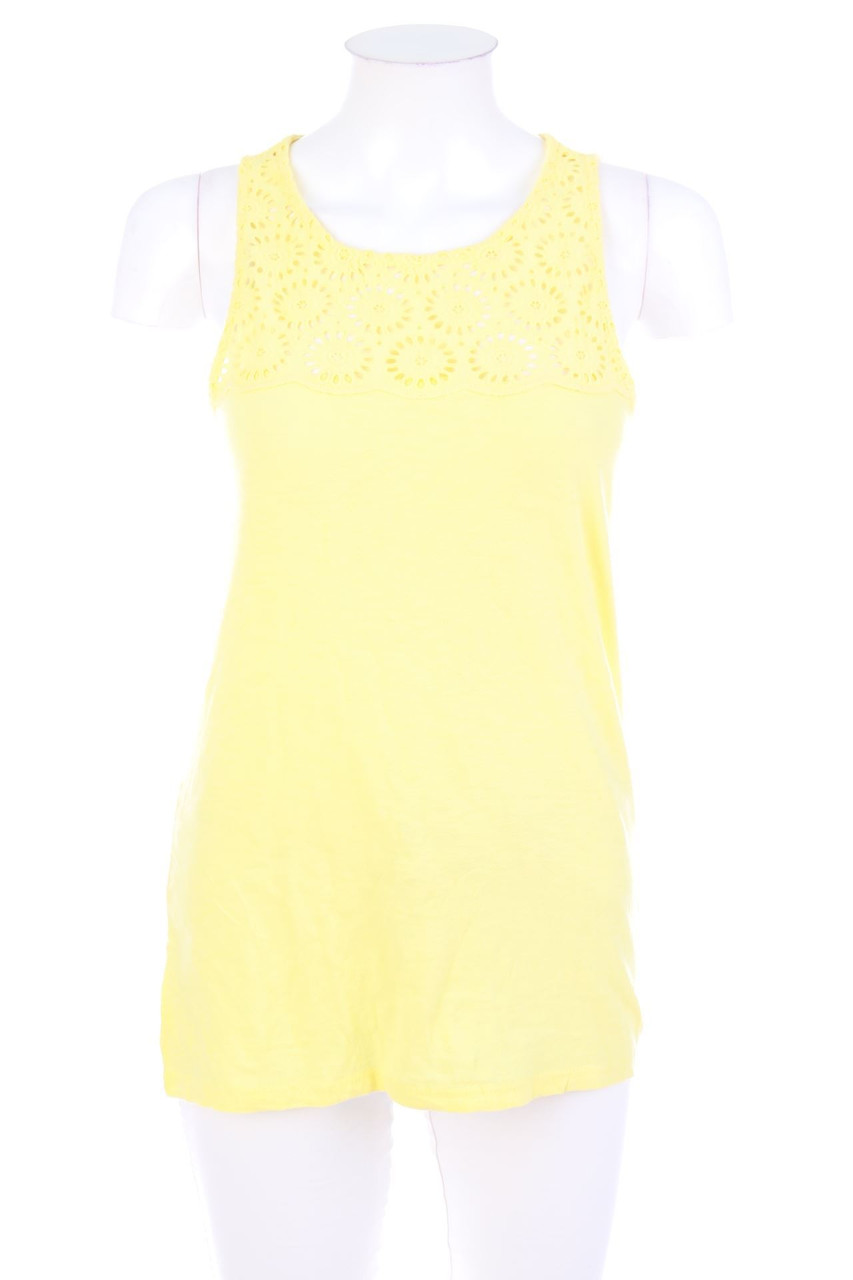 ESPRIT de corp - Top aus Baumwolle mit Lochspitze - XS