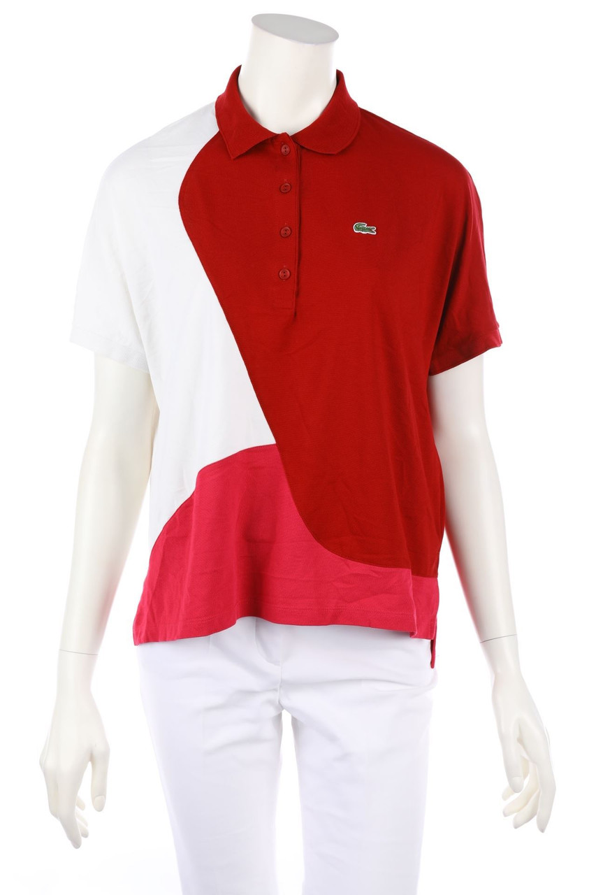 LACOSTE - Polo Shirt with Batwing Sleeves - S