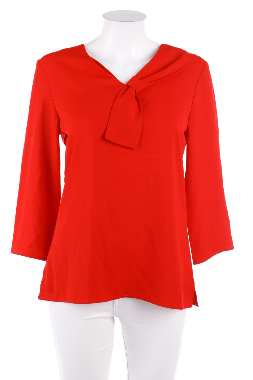 No Label - Blouse with Draping - D 38