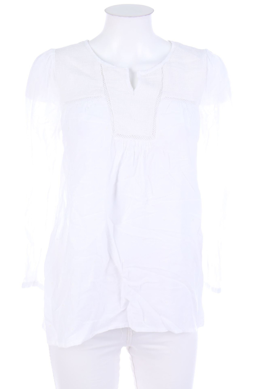 No Label - Blouse with 3/4 Sleeve - D 38-40