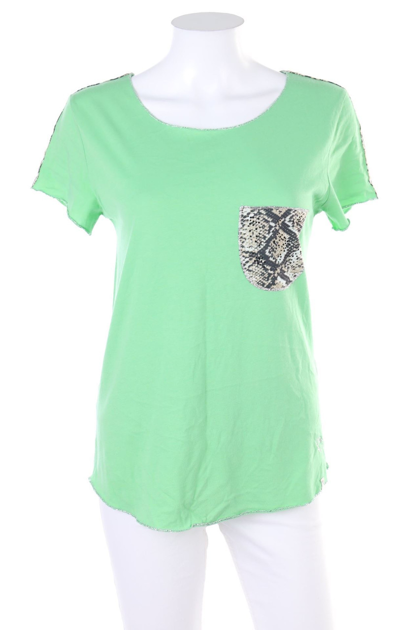 KEY LARGO - Shortsleeve-Shirt with Glitter - S