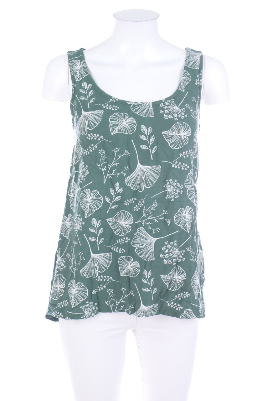 RESERVED - Blouse Top with Print - XS