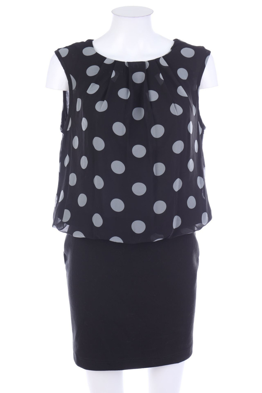 MORGAN - dress with Polka Dots - S