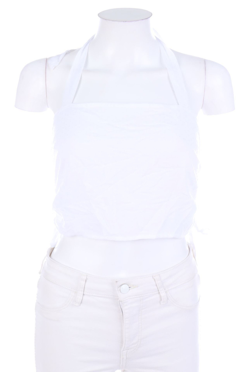 HOLLISTER - Cropped-Neckholder-Blusentop - S