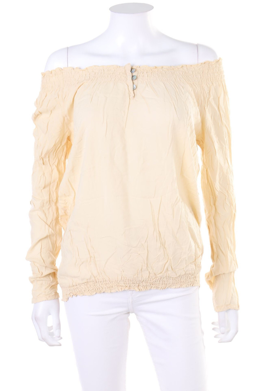 AMISU - Off-the-shoulder blouse with Elastic Band - S