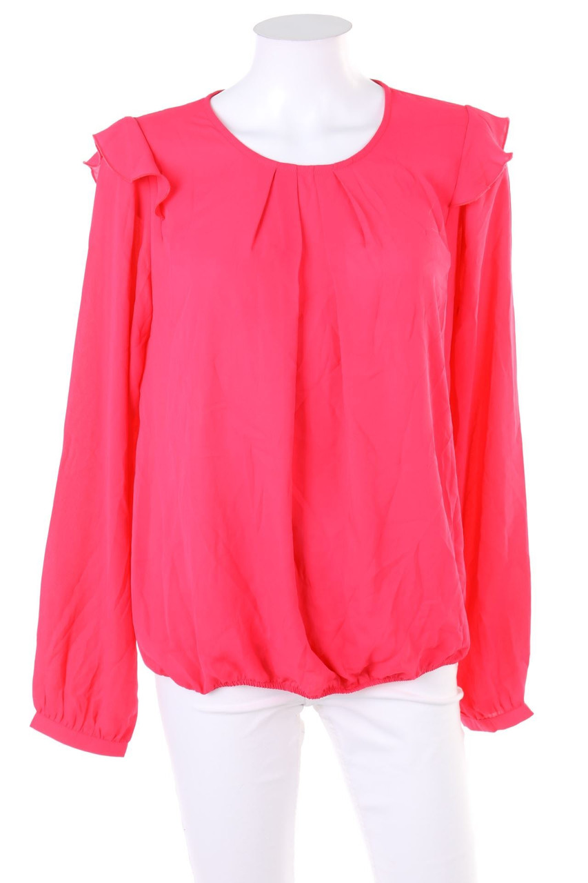 AMISU - Blouse with Volants - M