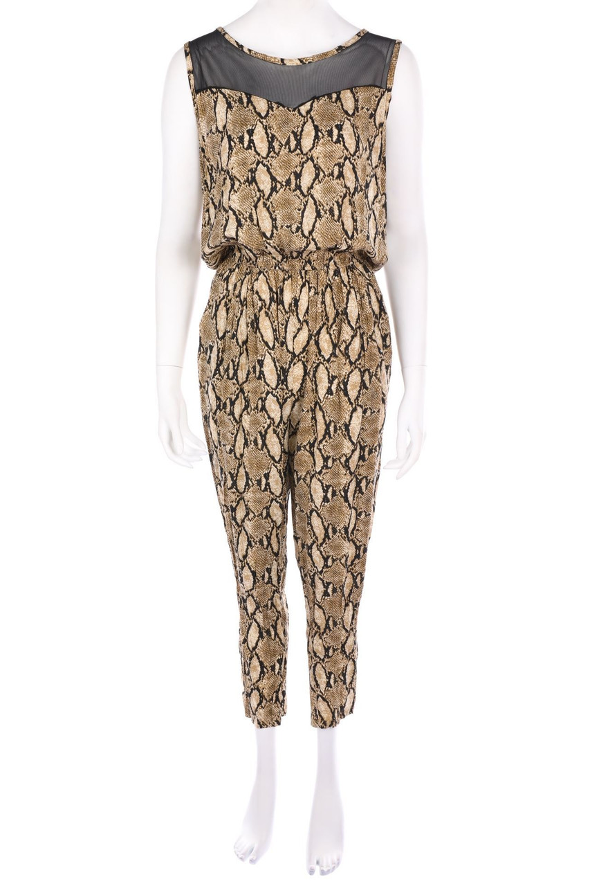 No Label - Jumpsuit with Animal Print - S