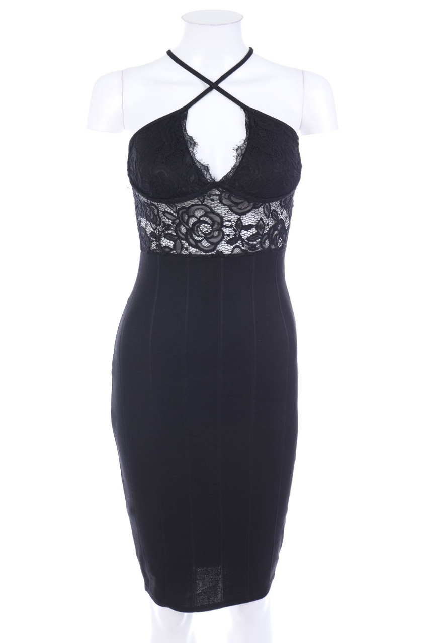 MISSGUIDED - Cocktail Dress with Lace - D 34