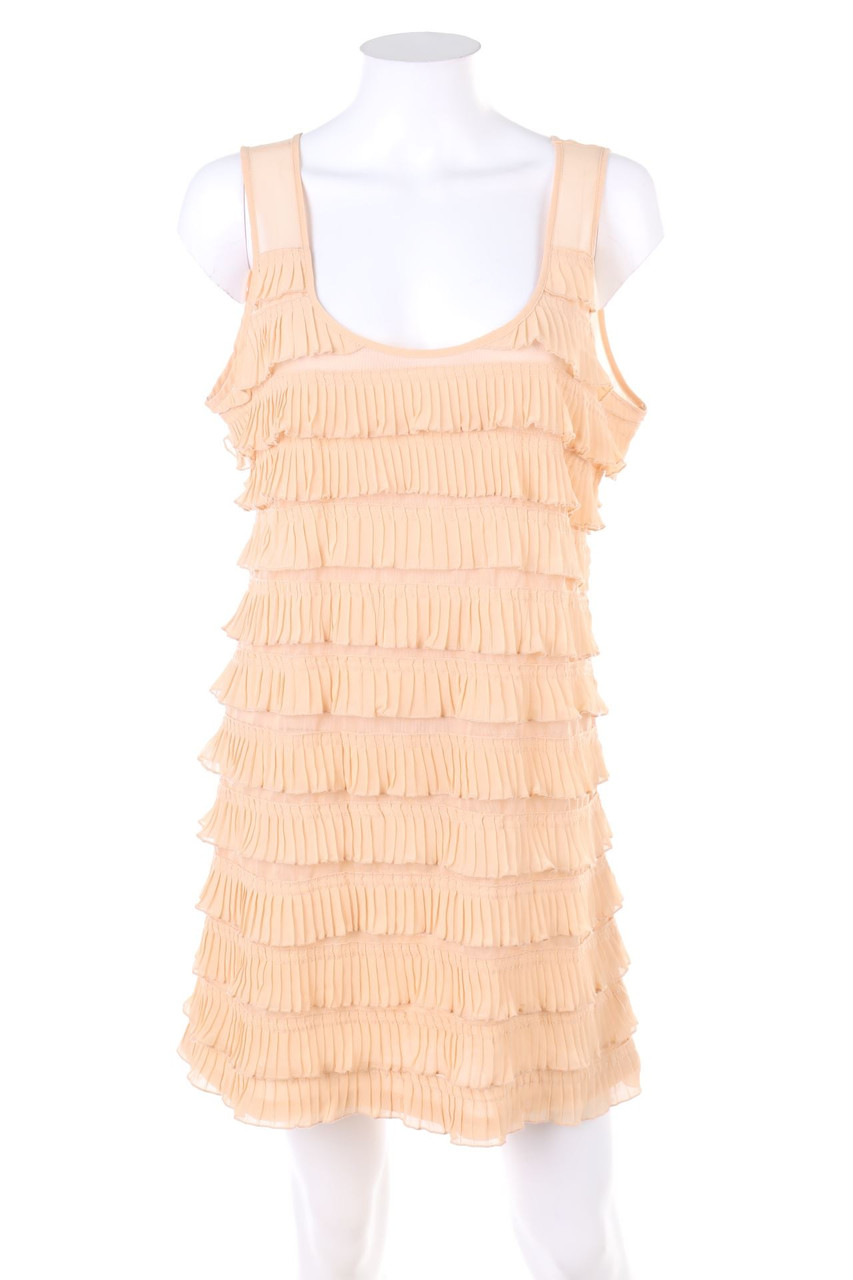 No Label - Cocktail Dress with Volants - M