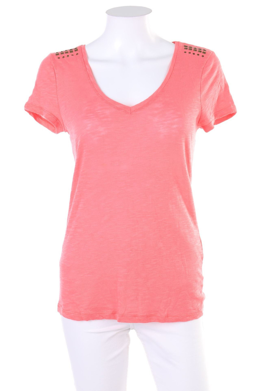 VERO MODA - Kurzarm-Shirt mit Nieten - S