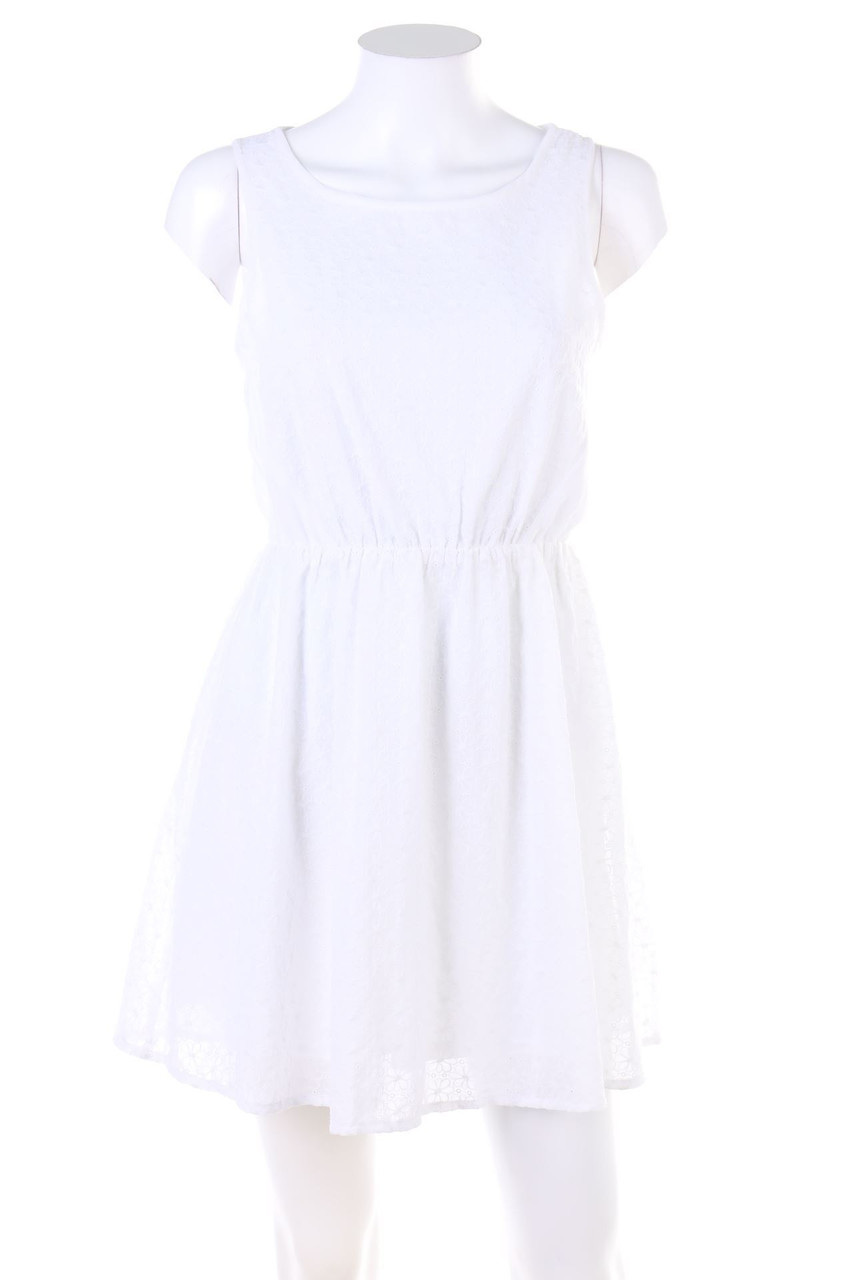 H&M DIVIDED - Minikleid mit Stickereien - D 34