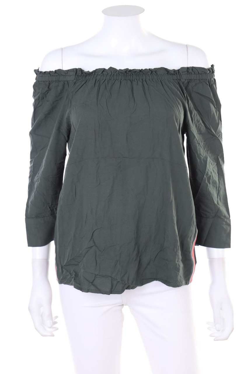 Street One - Carmen-Bluse mit Galonstreifen - D 34