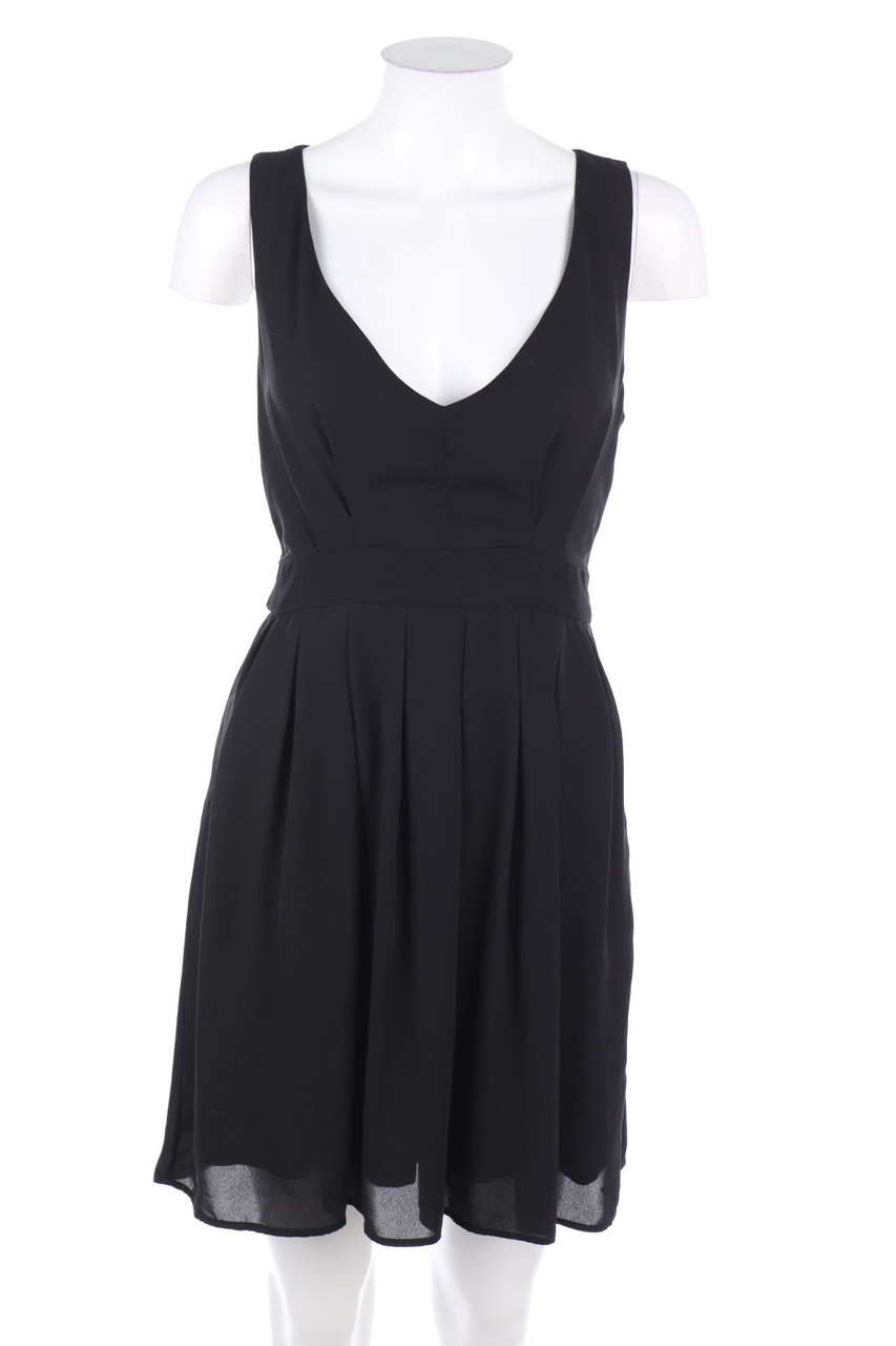 TALLY WEiJL - Cocktail Dress with Deep Plunge Neckline - S