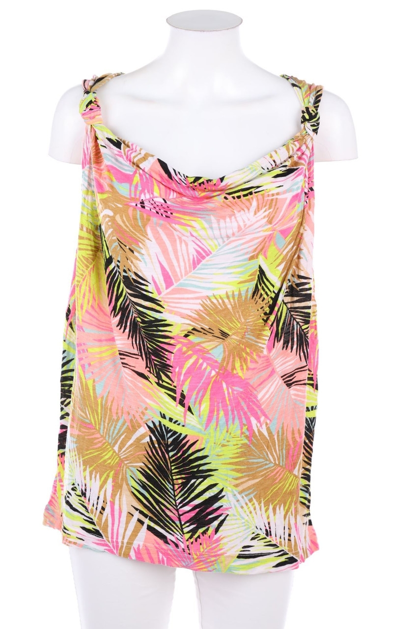 H&M - Top mit Tropical Print - S