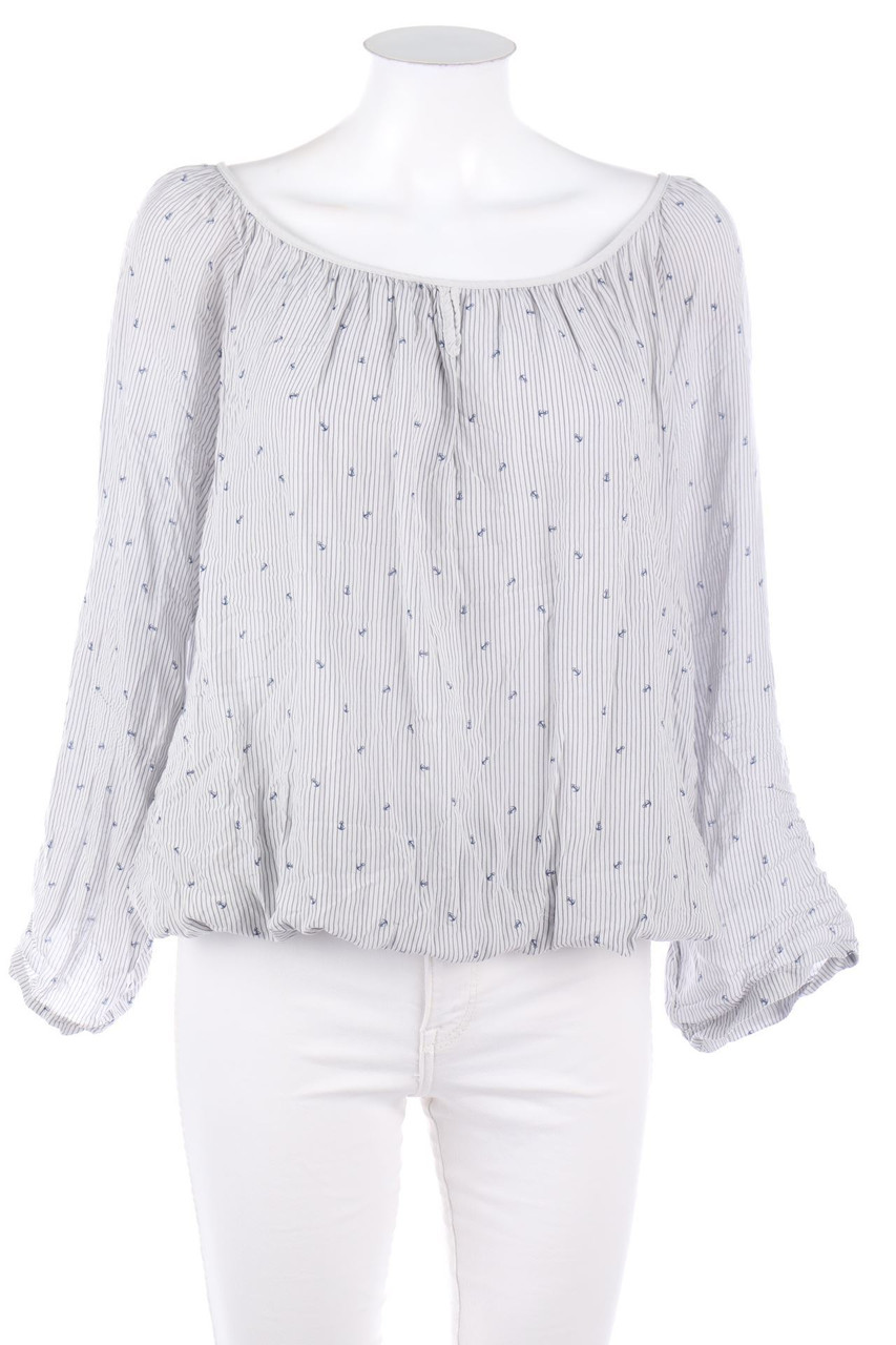 Herzdame - Blouse with Roll-up Sleeves - XL