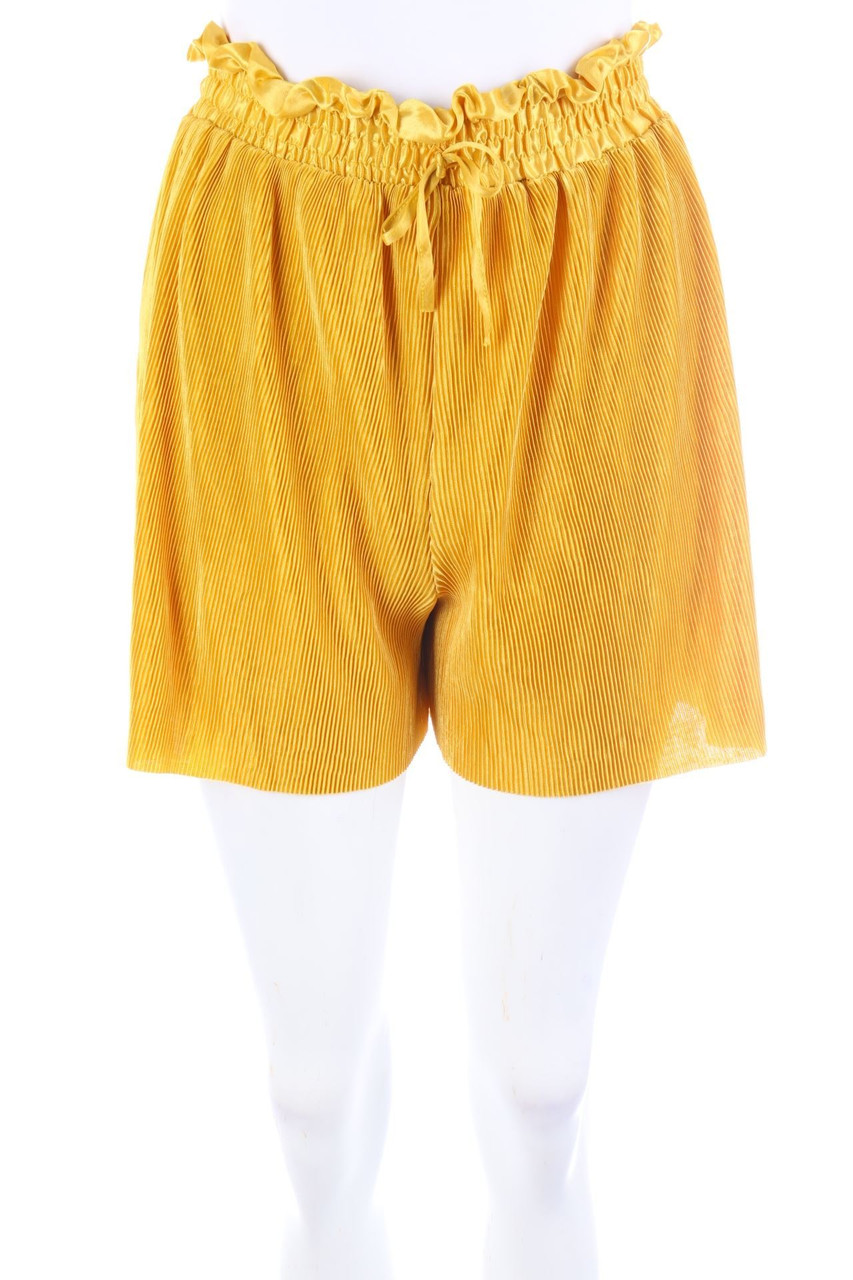 No Label - Plissé-Shorts with Frills - D 34