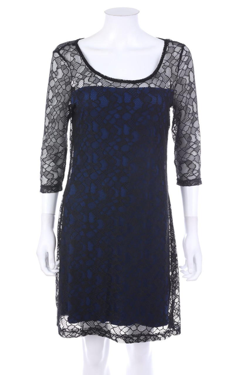 even&odd - Spitzen-Abendkleid - M