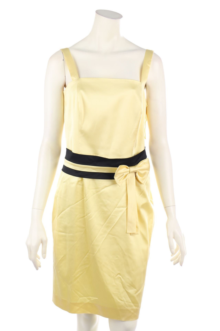 MARELLA - Cocktail Dress, Satin with Bow - D 42