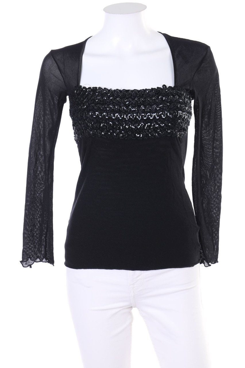 Collection Chalice - Longsleeve-Shirt mit Pailletten - S