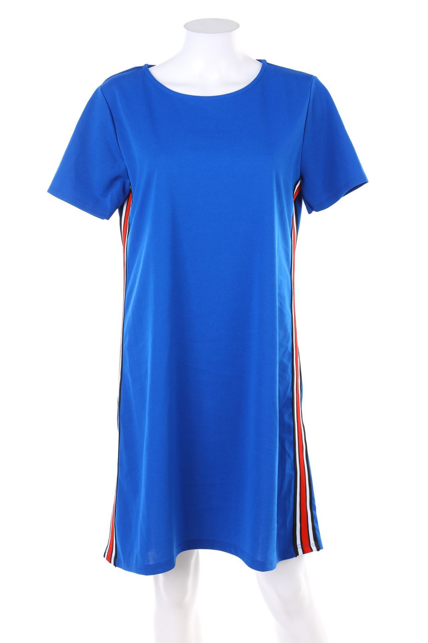 terStal - Dress with Braid Stripes - L