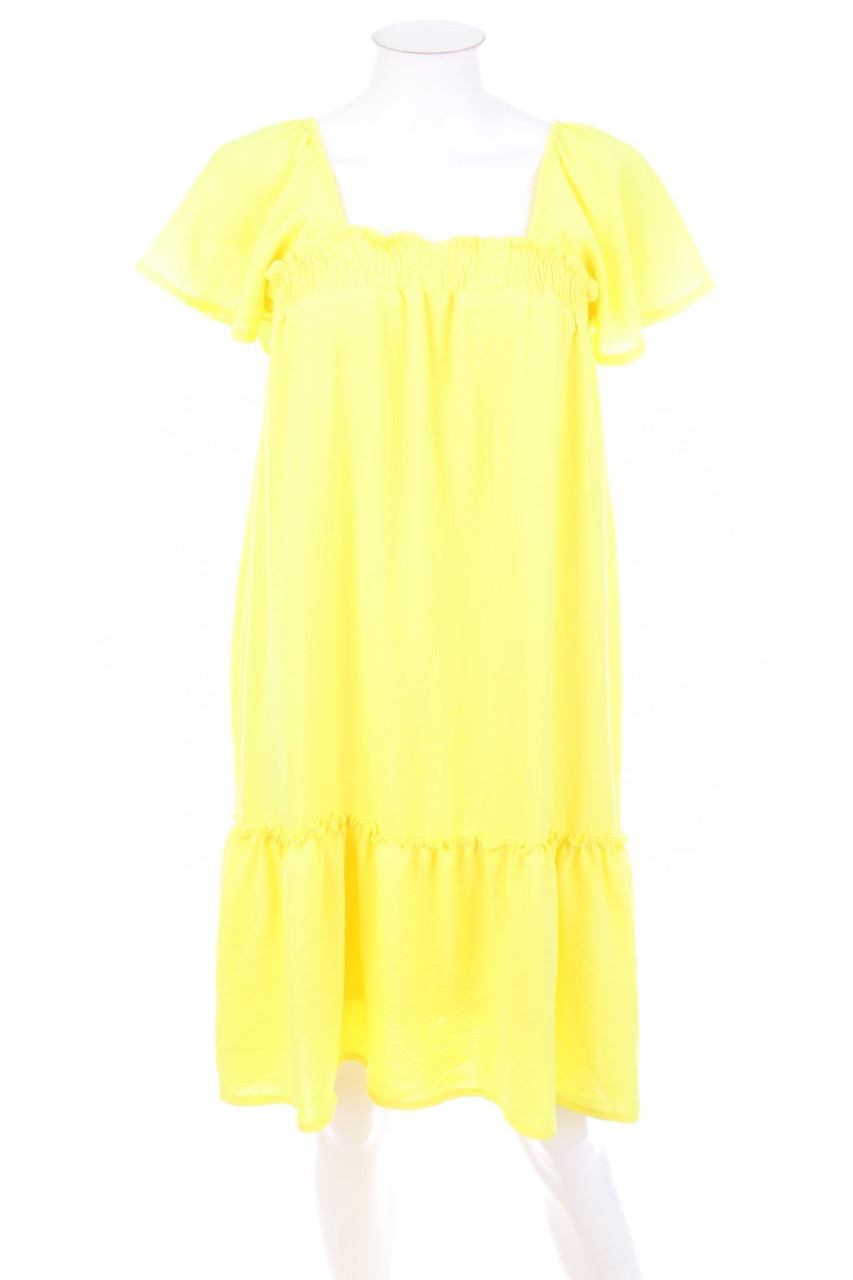 Lola & Liza - Volants-dress, Smok Detailing - D 36