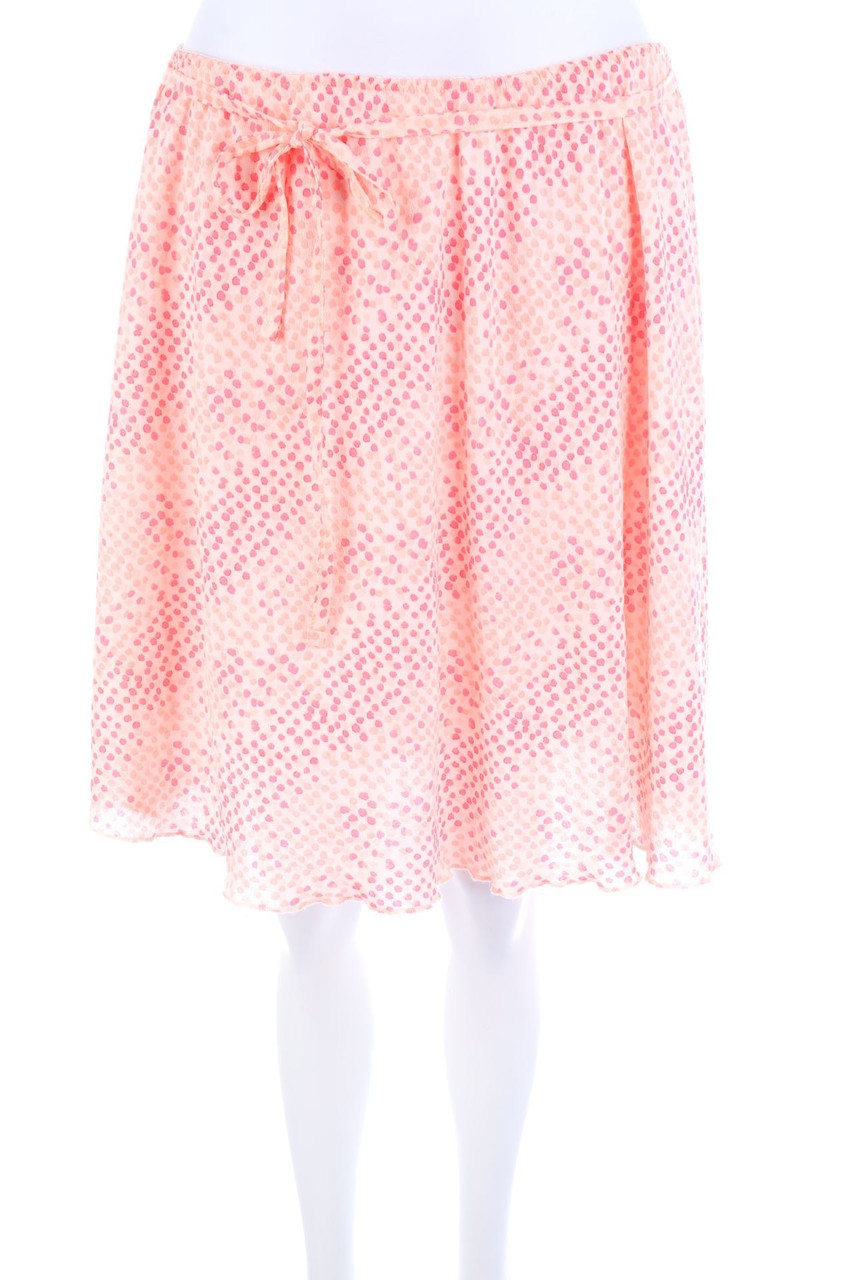 blue motion - Skirt with Dots to tie - L