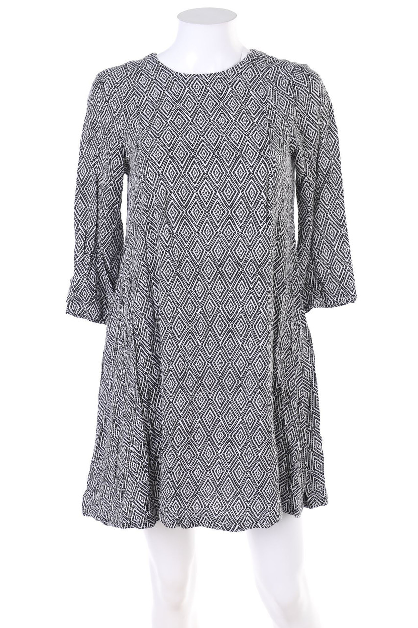 H&M - Minikleid mit geometrischem Muster - D 36