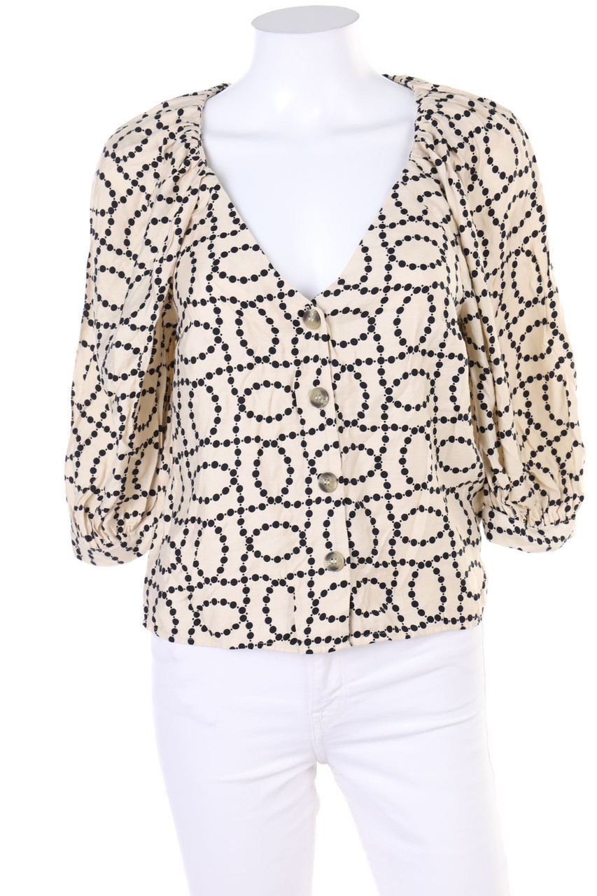 H&M - Bluse mit Punkten - D 32