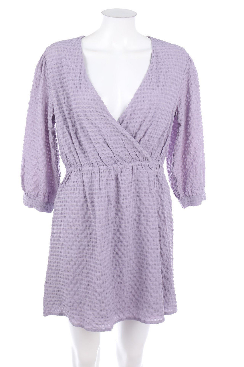 JACQUELINE de YONG - Kleid in Wickel-Optik - D 38