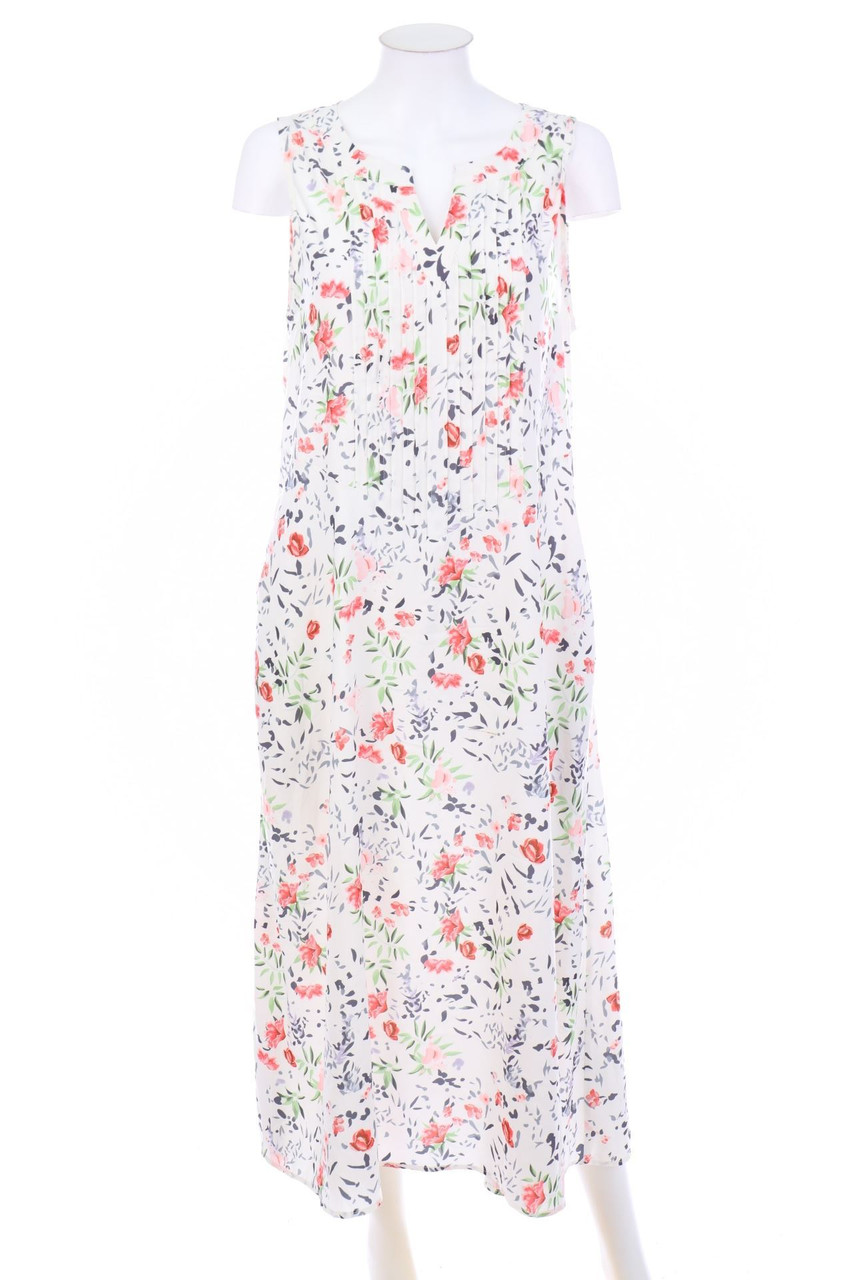 No Label - Maxi Dress with Flower Print - D 38