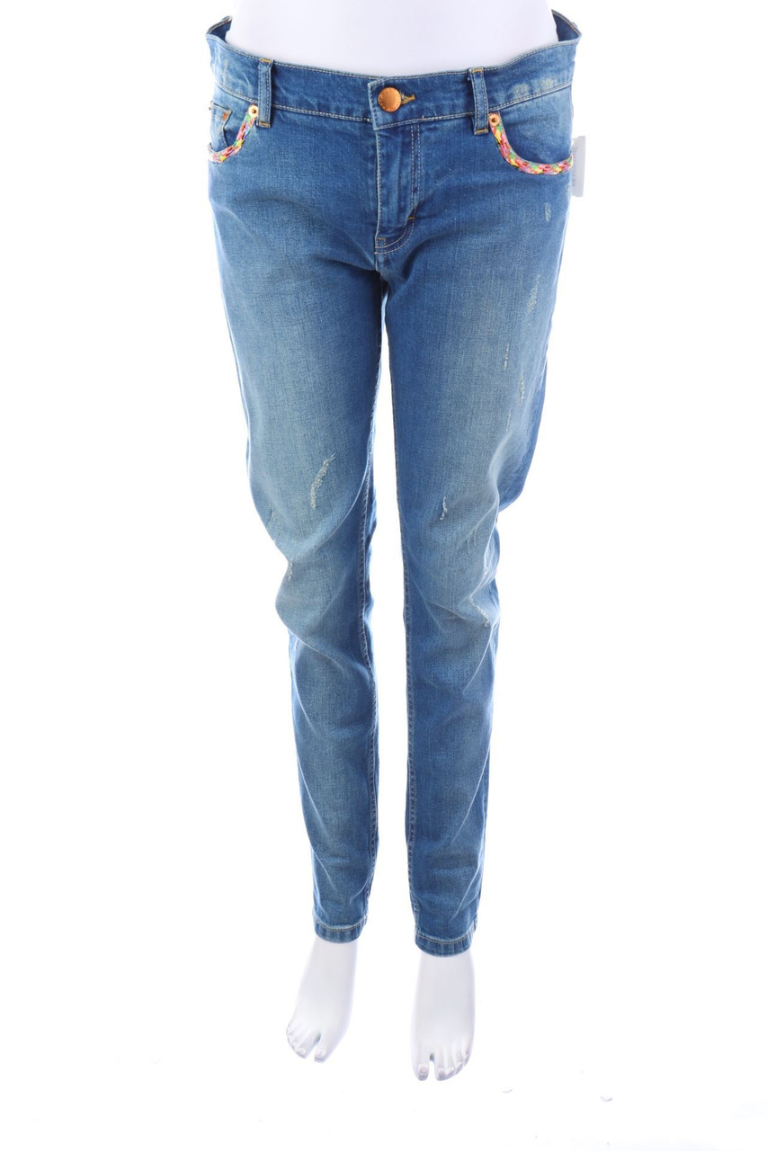 maje - Distressed Skinny-Jeans - D 36