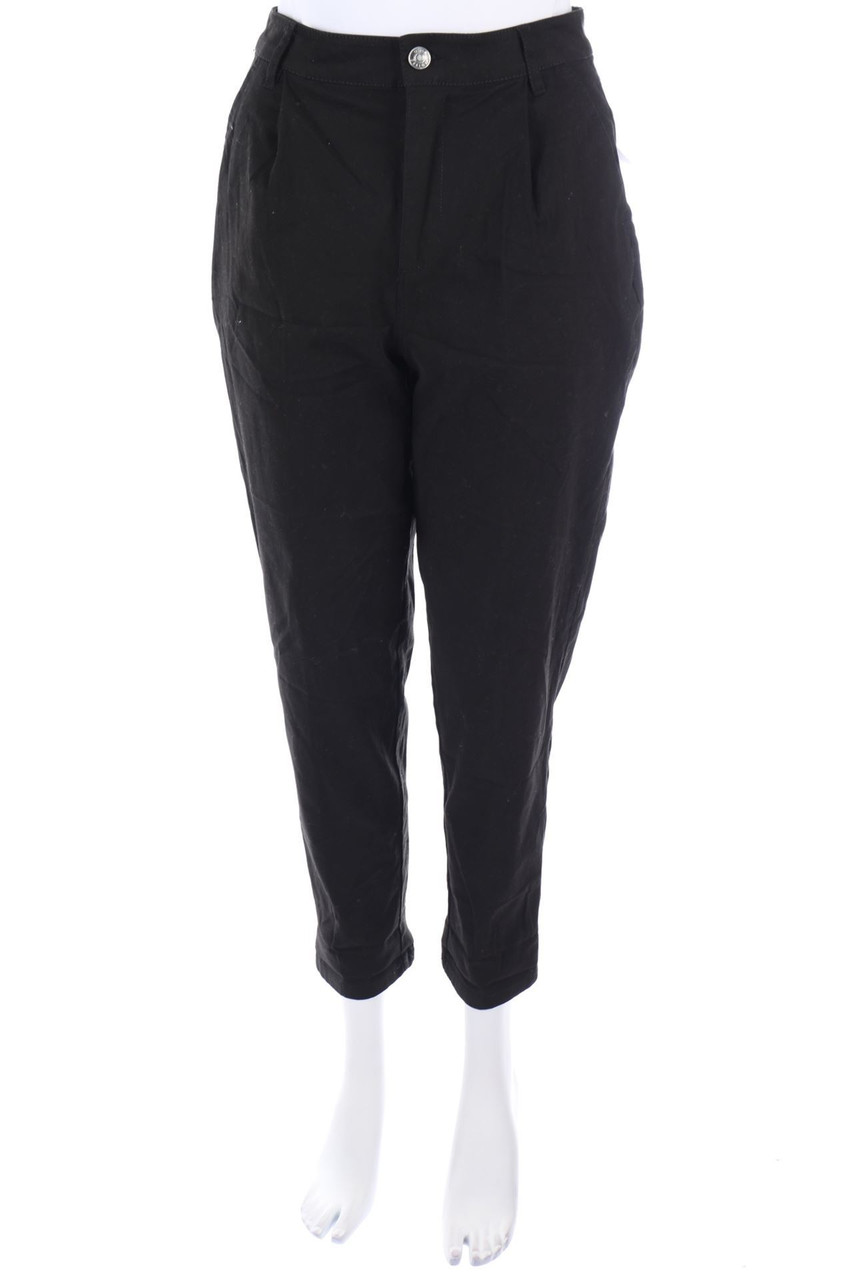 asos DESIGN - Bundfaltenhose aus Baumwoll-Mix - D 34