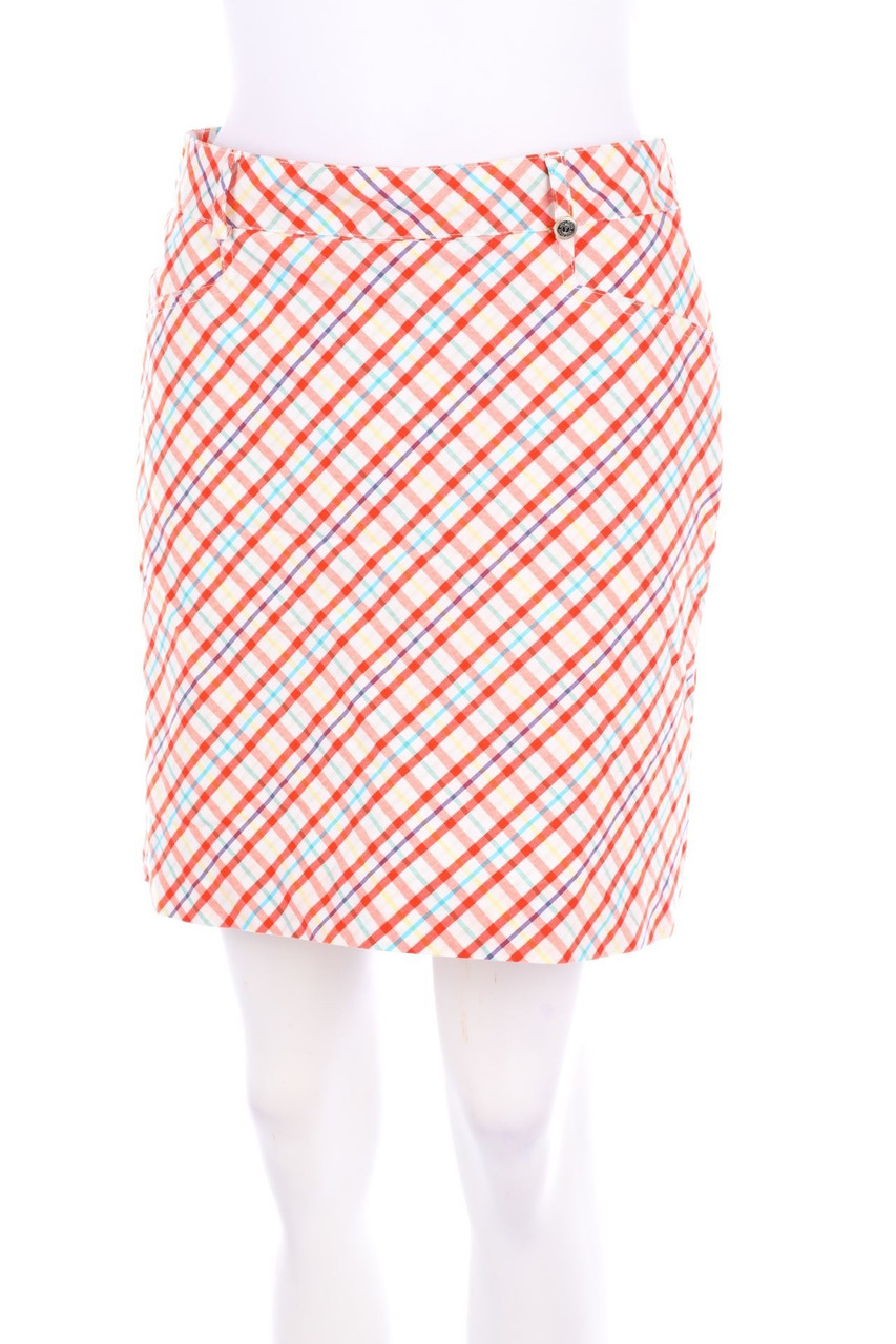 GOLFINO - Golf-Skort, Checked - D 36