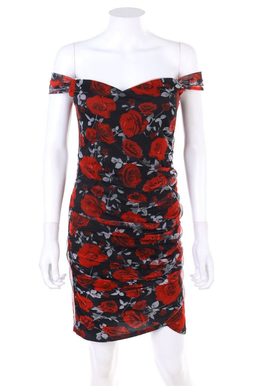 TALLY WEiJL - Party Dress with Flower Print - L