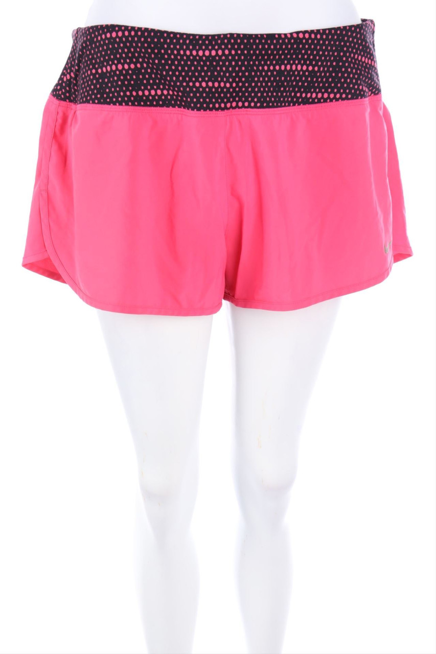 NIKE - Sport Shorts with Logo-Print - L