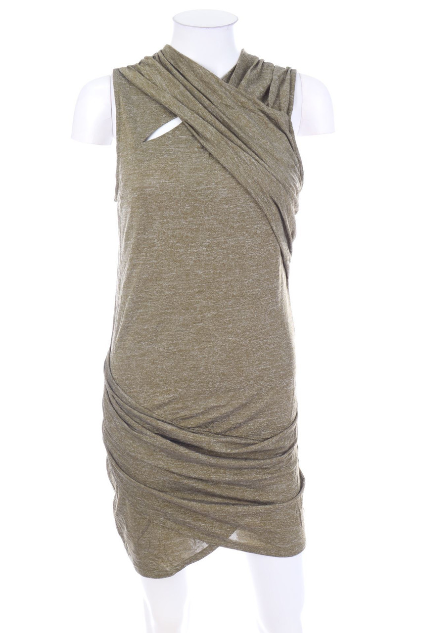 ZARA W&B - Minikleid in Wickel-Optik - M