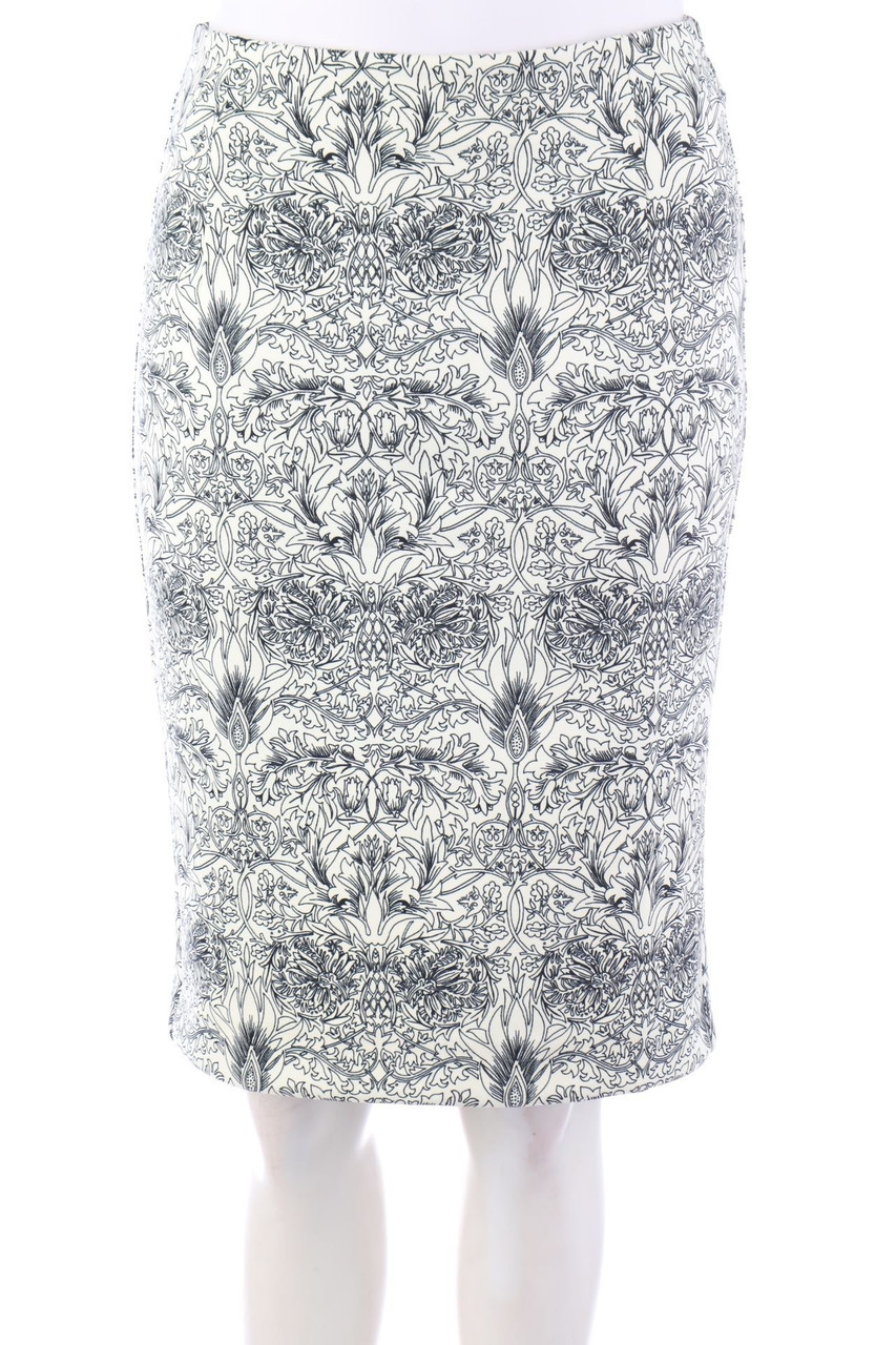 MANGO COLLECTION - Bleistift-Rock mit floralem Muster - D 32