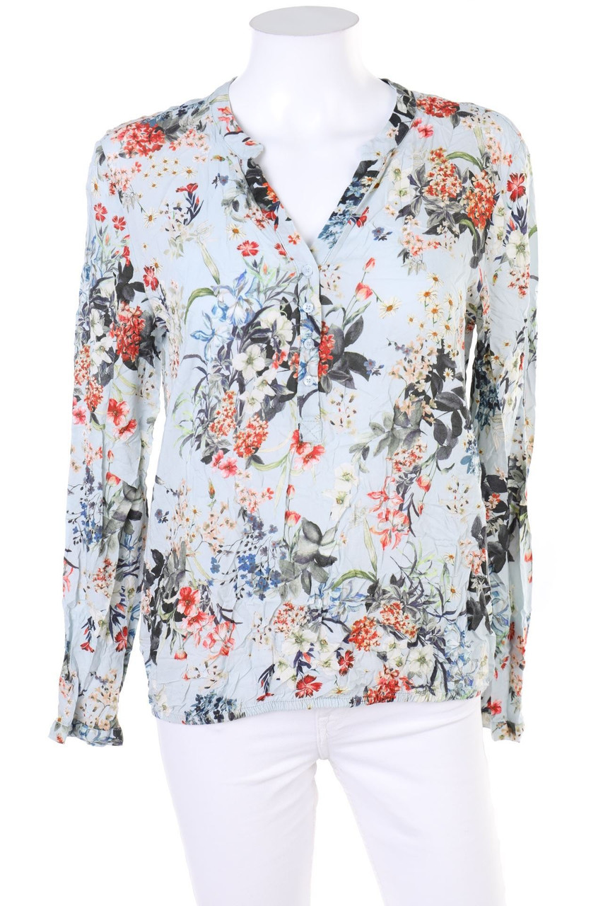 RESERVED - Blouse with Flower Print - D 38