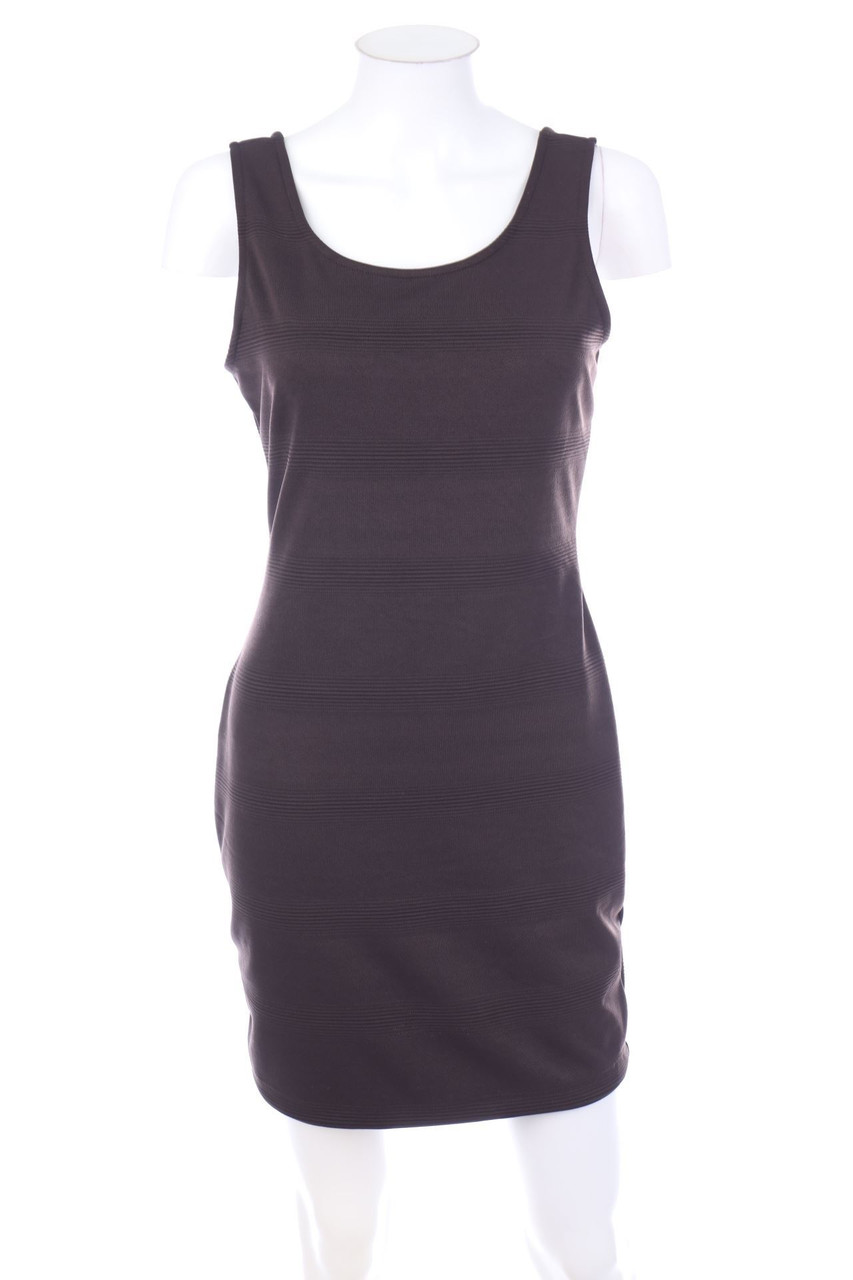 DOUBLE ZERO - Dress with Deep Back Cutout - M