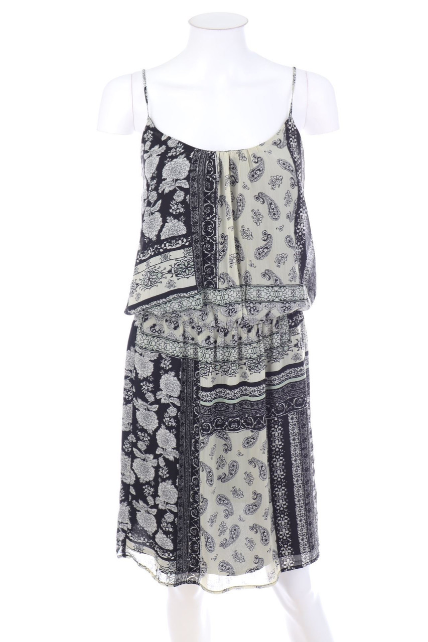 ESPRIT - Muster-Kleid mit Gummizug - D 34