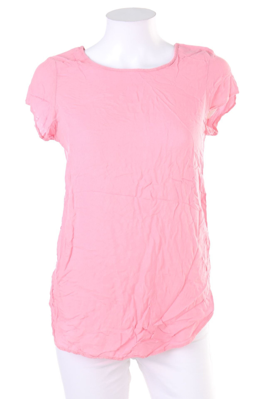 VERO MODA - Kurzarm-Bluse aus Viskose - S